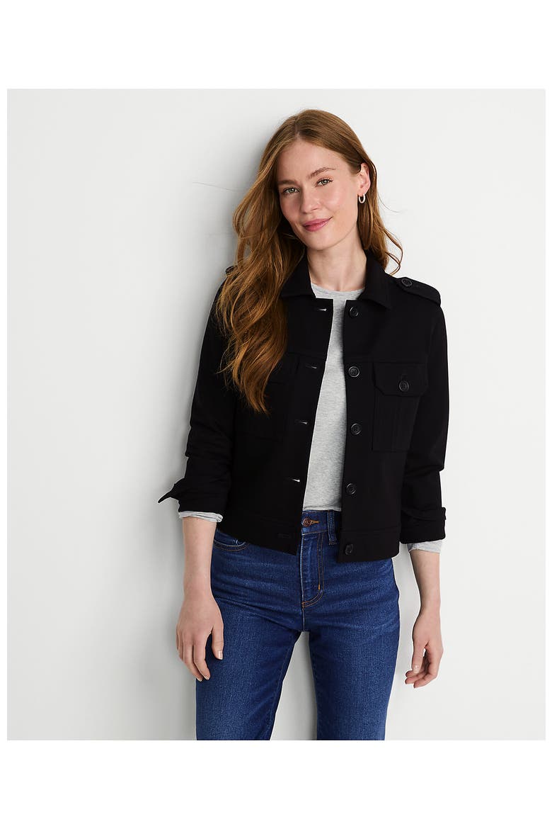 Ponte Vacation Jacket, Alternate, color, Black