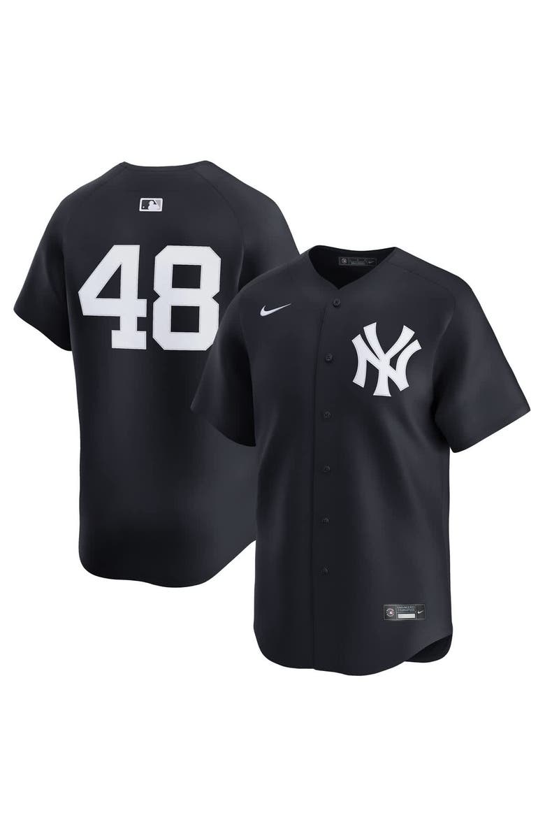 Nike Men's Nike Paul Goldschmidt Navy New York Yankees Alternate 2 Limited Jersey, Main, color, Navy