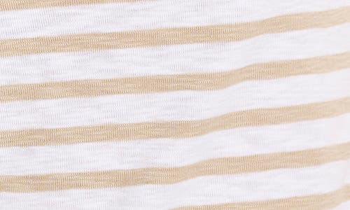 Nzt By Nic+zoe Scoop Neck Stripe Tee