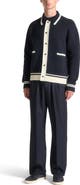 Manière De Voir Julien Classic Combed Cotton Knit Cardigan
