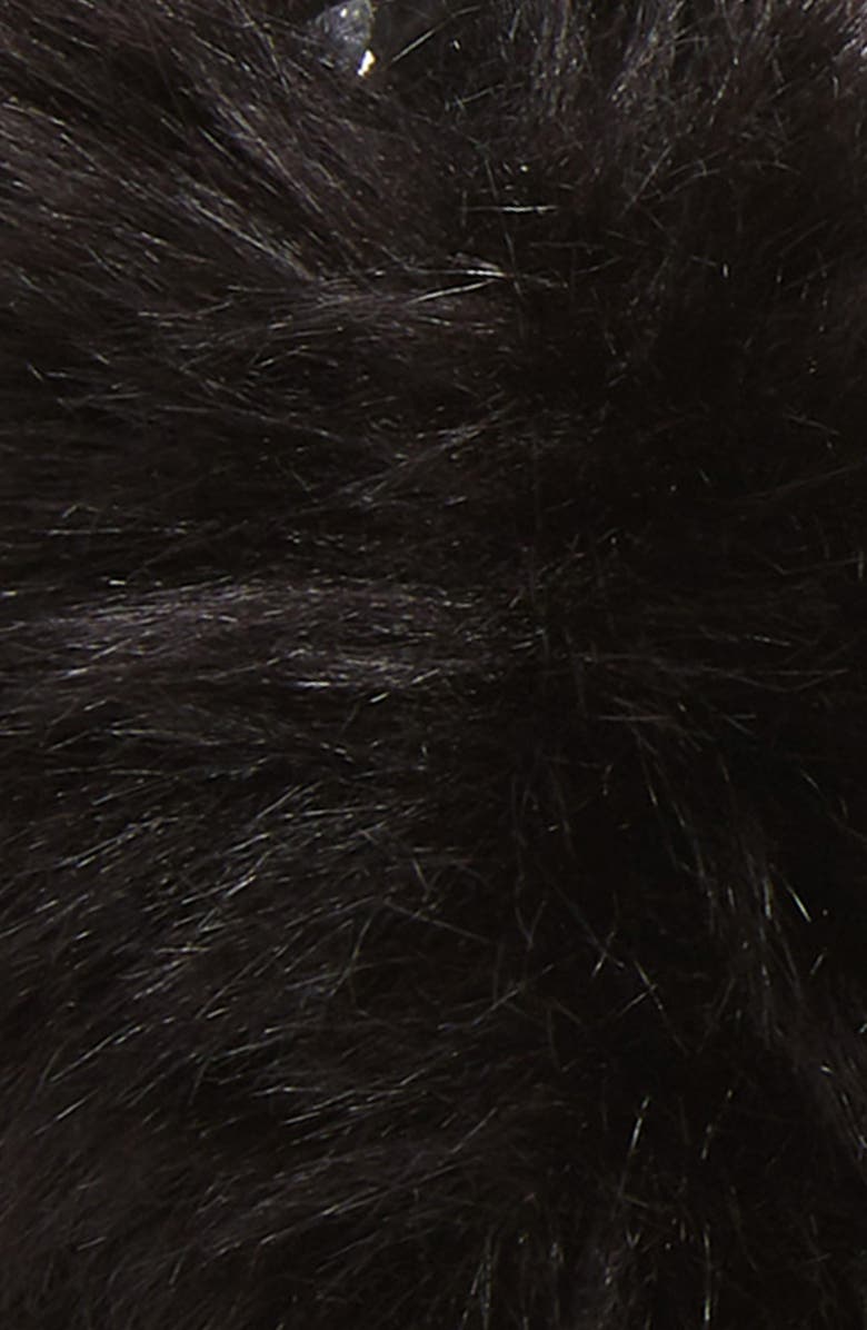 Kate Spade New York bedazzled faux fur earmuffs, Alternate, color,