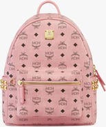 MCM Small Stark Side Studs Backpack in Visetos
