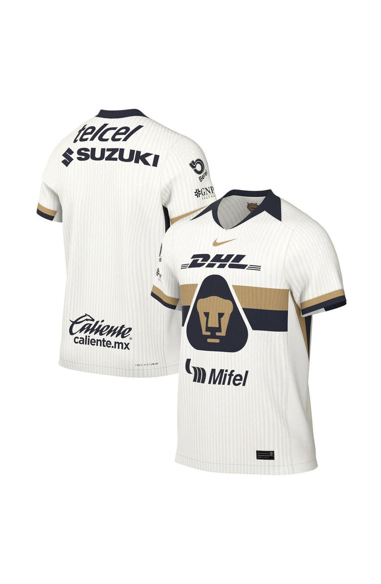 Nike Men's Nike Cream Pumas 2025/26 Home Authentic Jersey, Alternate, color, Cream