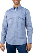 TailorByrd Signature Cotton Chambray Button-Down Shirt
