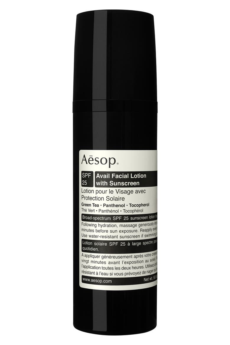 Avail Facial Lotion with Sunscreen SPF 25, Main, color, NO COLOR