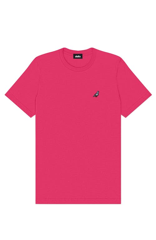 Dalix Mens Pigeon Jersey Tee In Pink