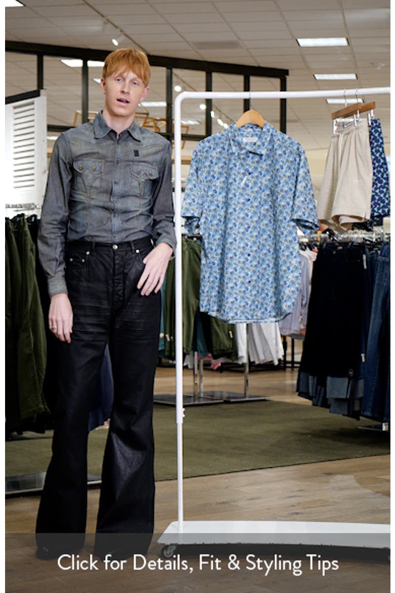 Bahama Coast Chico Palms IslandZone® Short Sleeve Button-Up Shirt video
