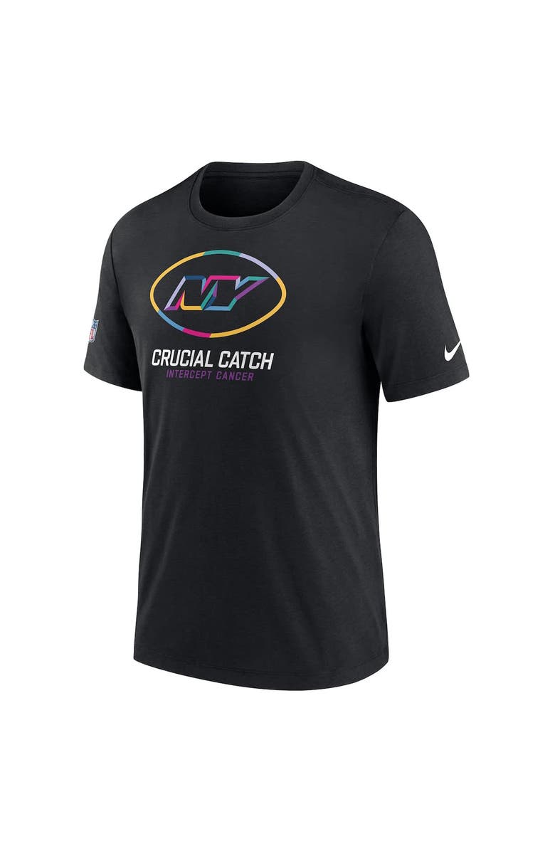Nike Men's Nike Black New York Jets 2024 NFL Crucial Catch T-Shirt, Alternate, color, Black