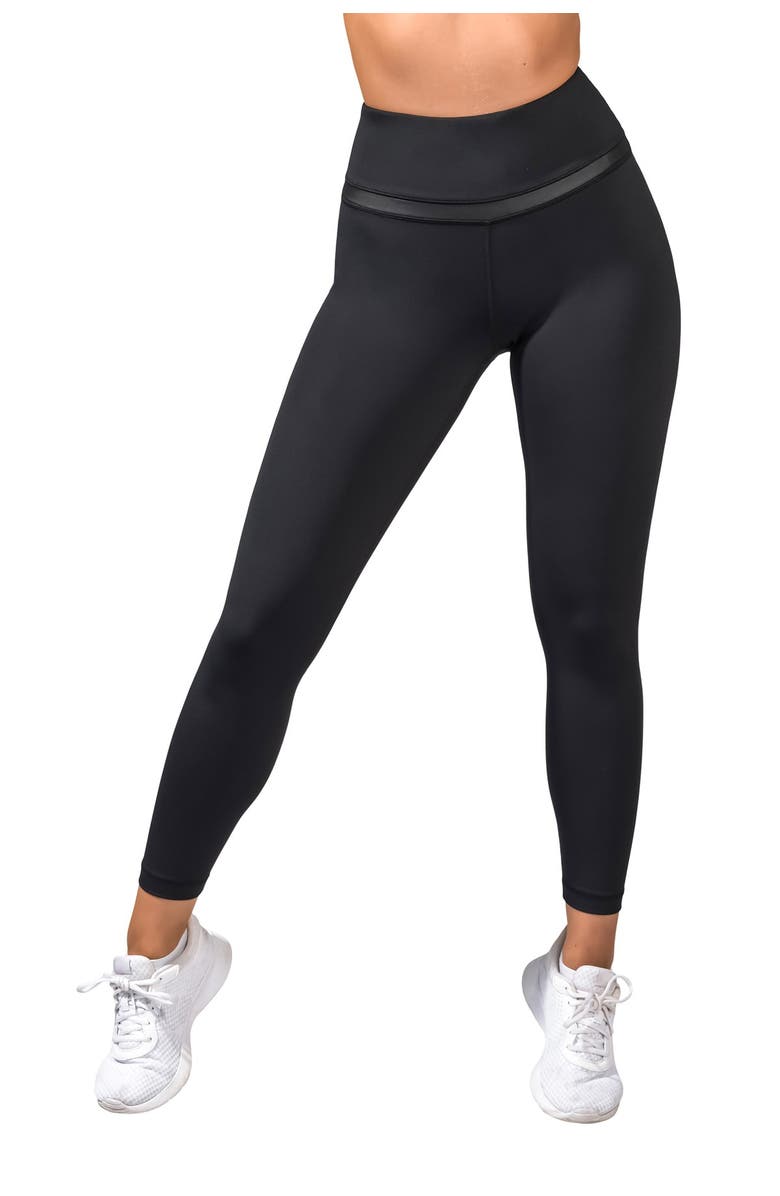 BOOTYFUL Leggings & Shorts 5-Piece Workout Gift Set, Alternate, color, Grey Opal/Black/Blac