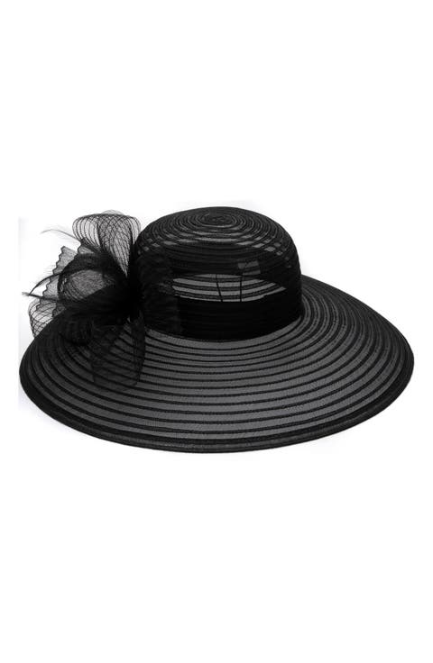 Crinoline Downbrim Hat