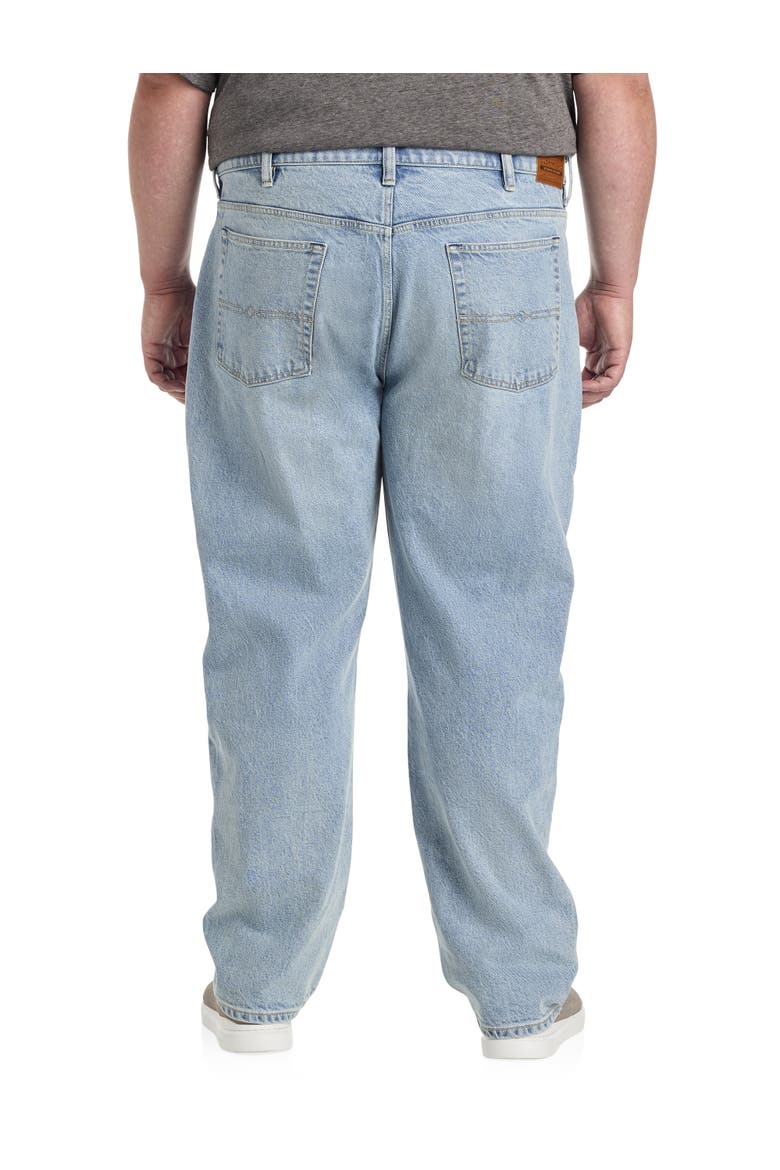 Big & Tall  Monaco Athletic-Fit Jeans, Alternate, color, LIGHT WASH