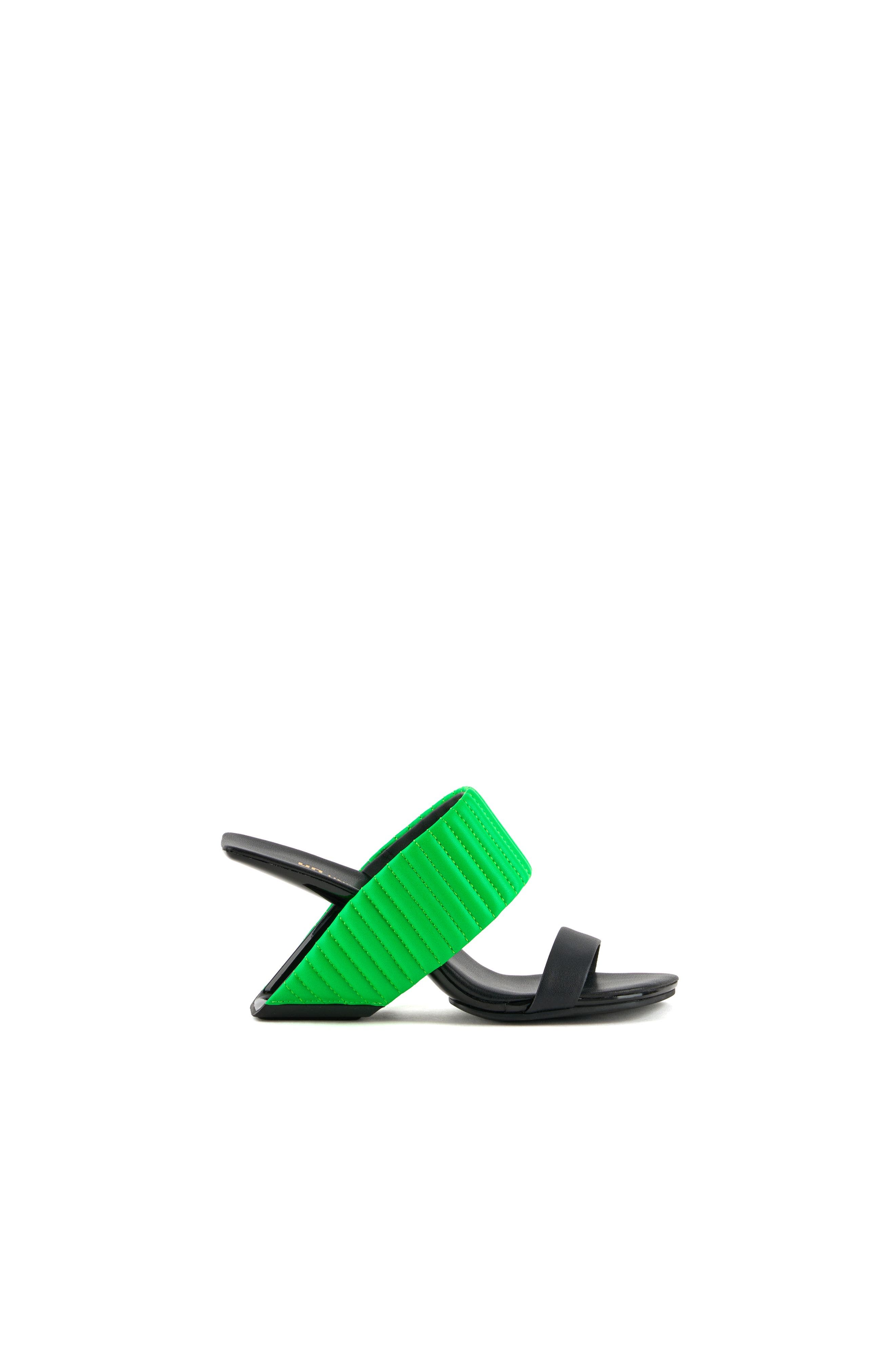 Fluo Green Puffier