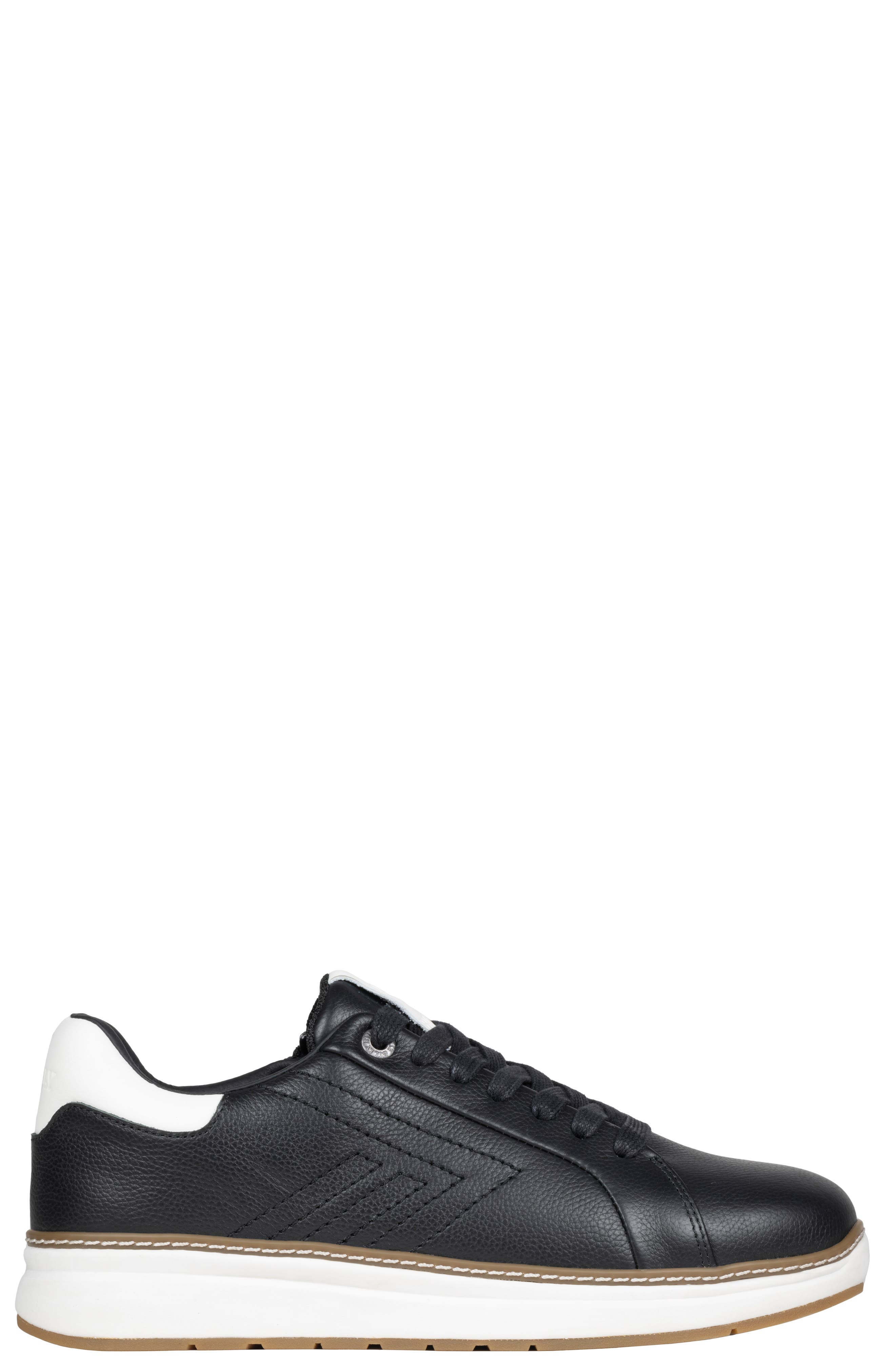BILLY Footwear Comfort Luxe Zip Around Sneaker, Main, color, Black Leather