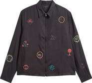 AllSaints Laurel Embroidered Lightweight Jacket
