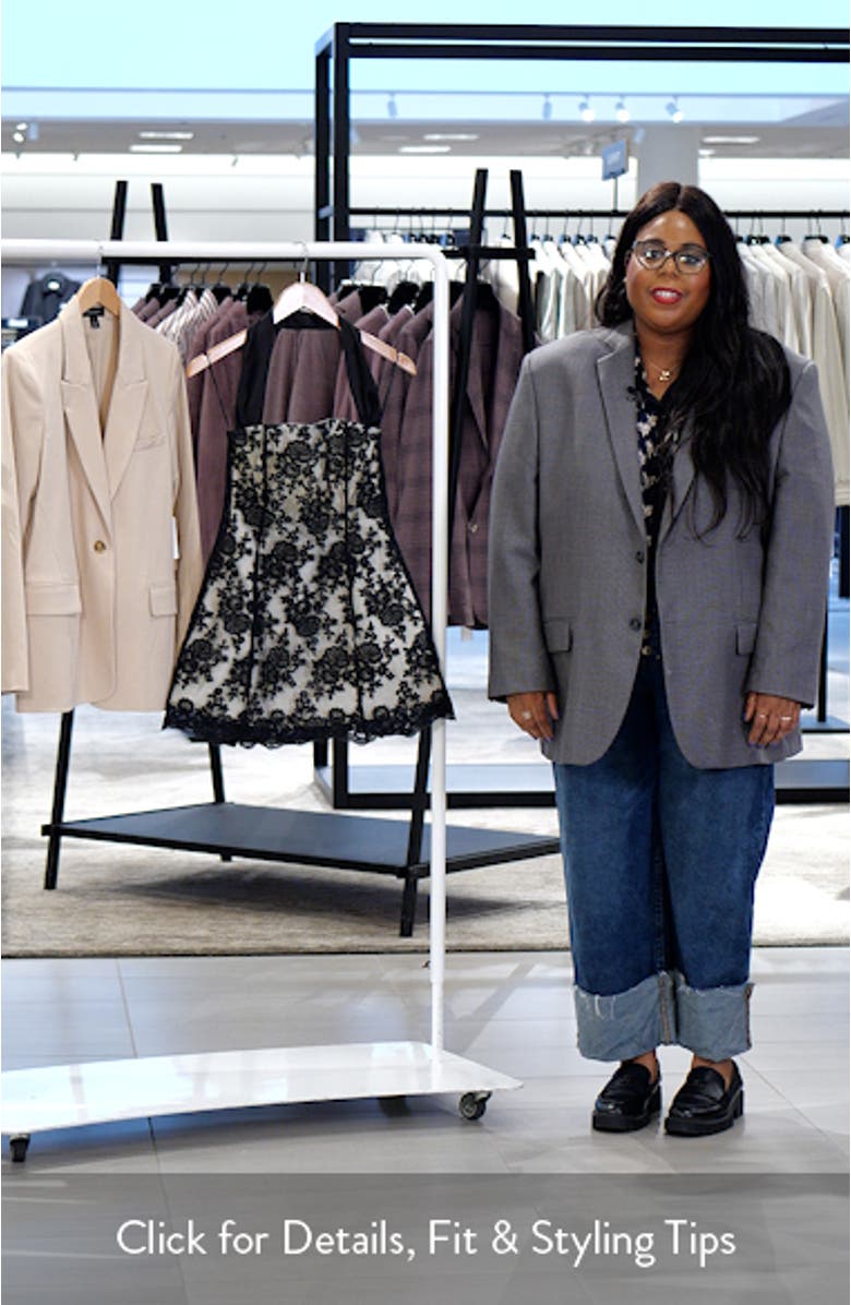 Isabella Lace Halter Minidress, sales video thumbnail