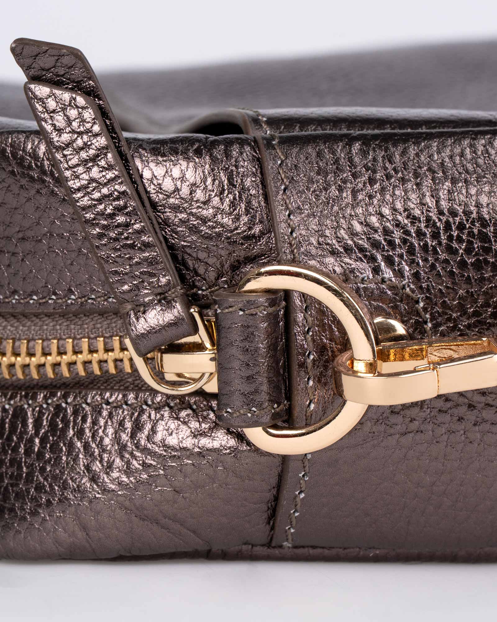 Cross Body Bag, Alternate, color, Pewter Metallic