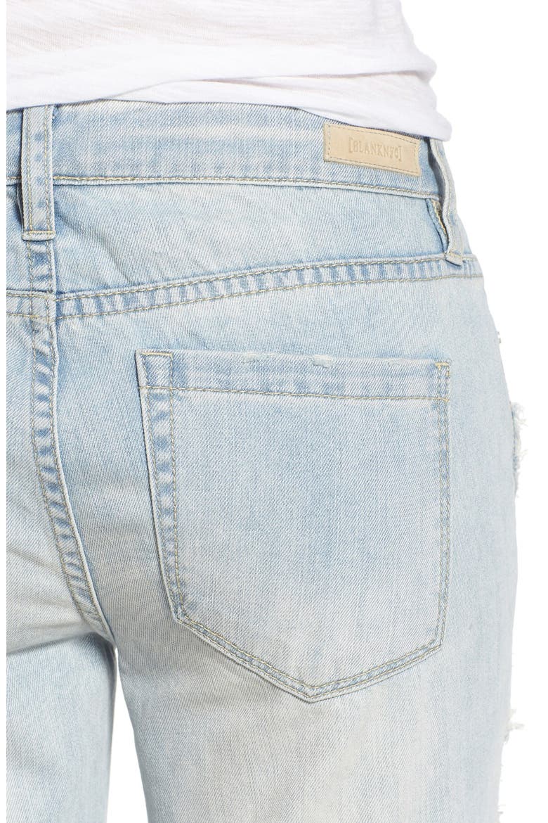 Rip & Repair Flare Jeans, Alternate, color, KARAOKE DISASTER