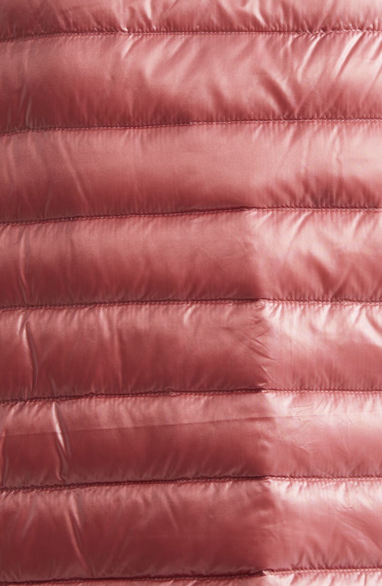Herno Reversible Quilted Ultralight Nylon Crop Down Jacket, Alternate, color, 4140 Raspberry To Light Pink