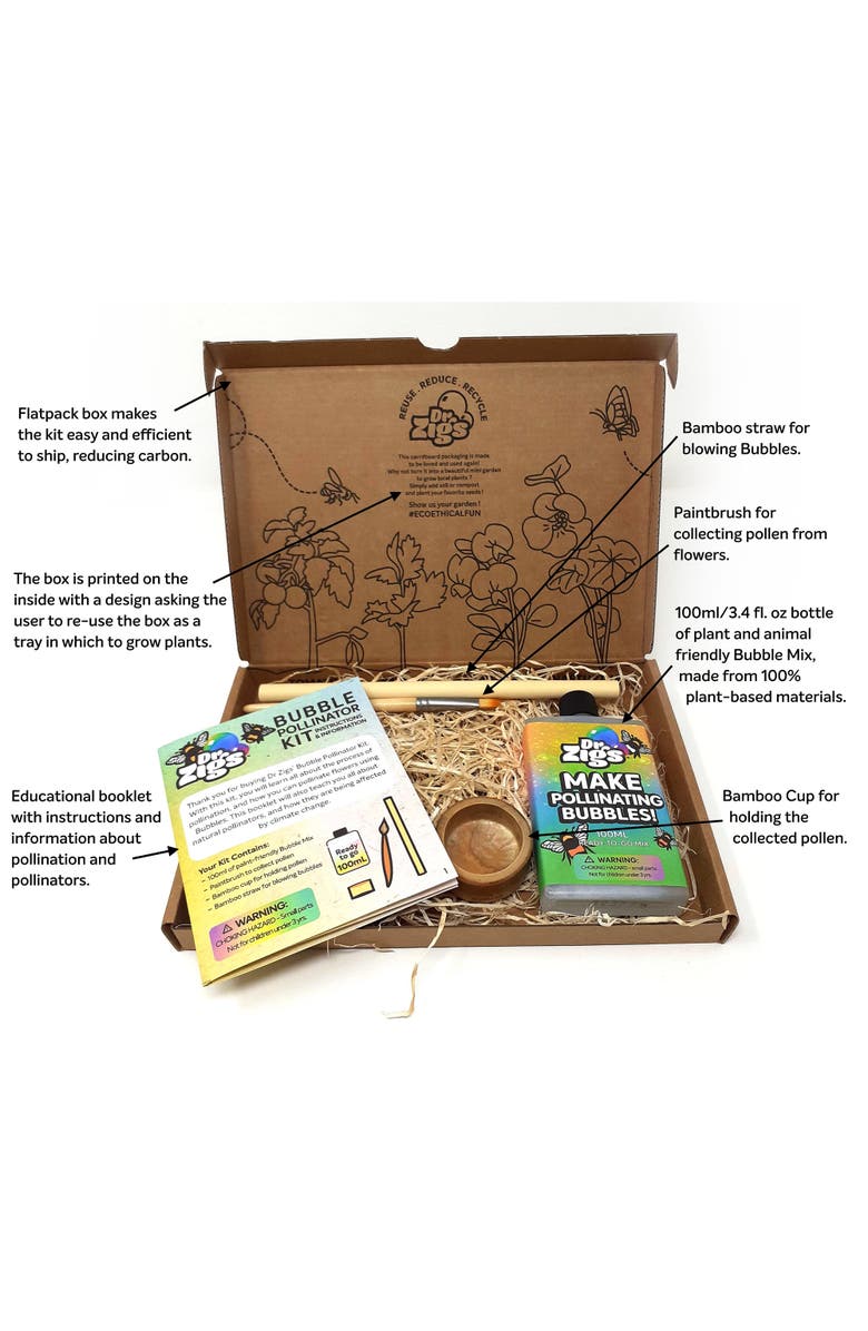 Dr Zigs Bubble Pollinator Kit, Alternate, color, Multicolored