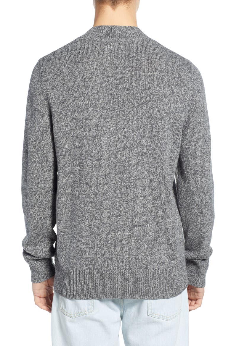 Crewneck Sweater, Alternate, color, GREY TWISTED MARL