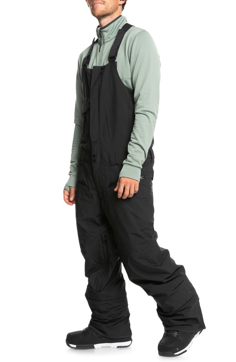 Quiksilver Utility Waterproof Snow Bibs, Alternate, color, 