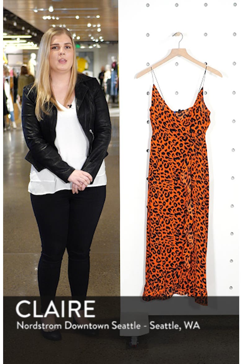 Animal Ruffle Slipdress video