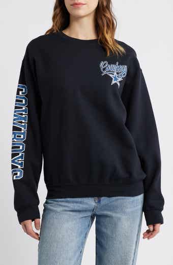 Junk Food Cowboys Glitter Cotton Blend Sweatshirt
