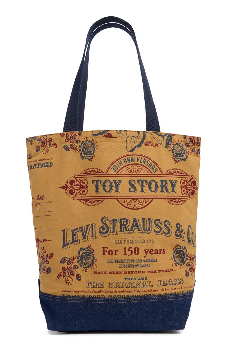 Levi's® x Disney Pixar® Toy Story Print Canvas & Denim Tote