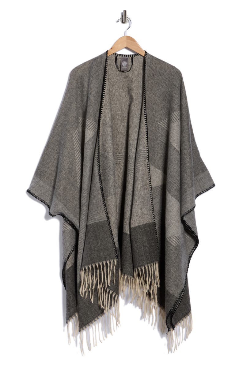 Vince Camuto Feathersoft Western Geometric Topper, Alternate, color, Grey