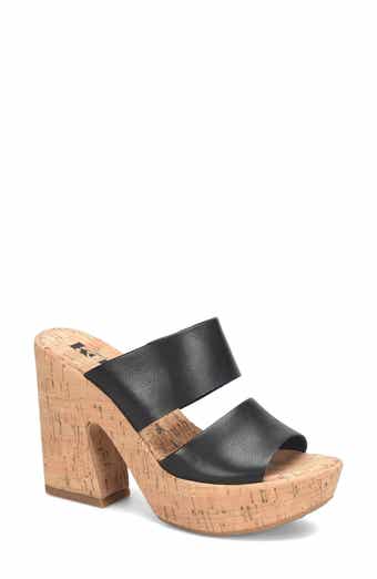 KORKS Dezi Cork Platform Sandal