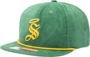 FAN INK Men's Green Santos Laguna Snow Beach Adjustable Hat