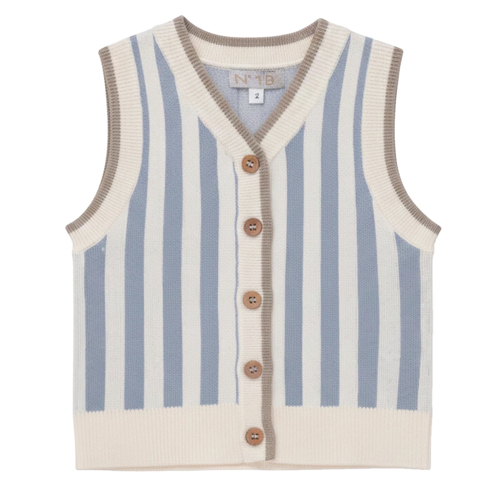 selected Dusty Blue/Ivory