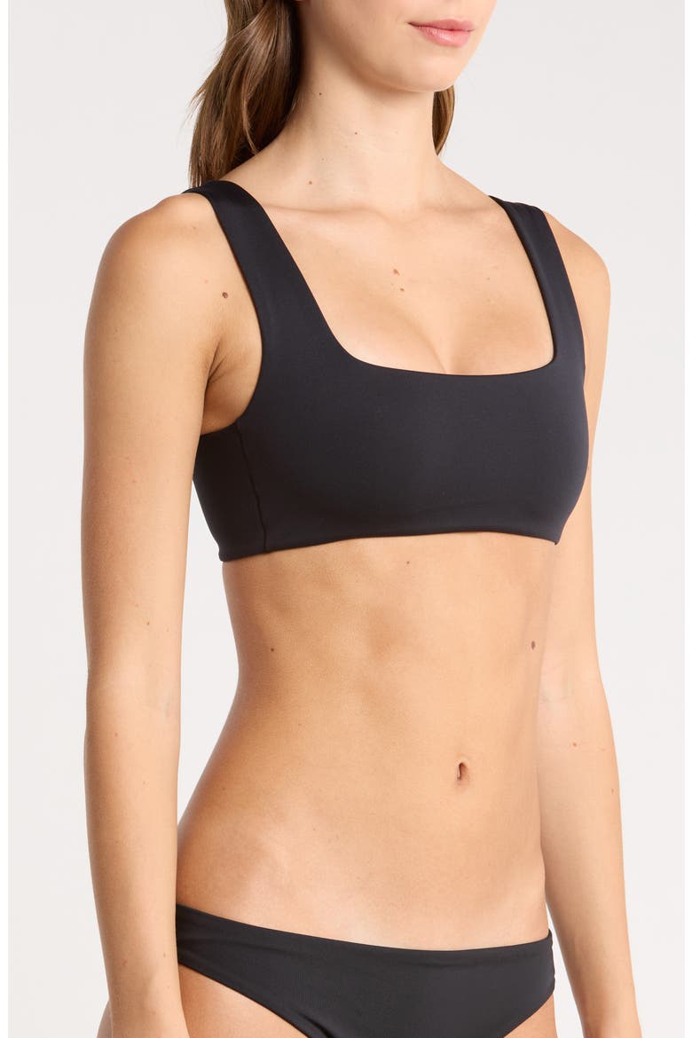 Streamline Bikini Top, Alternate, color, JET BLACK