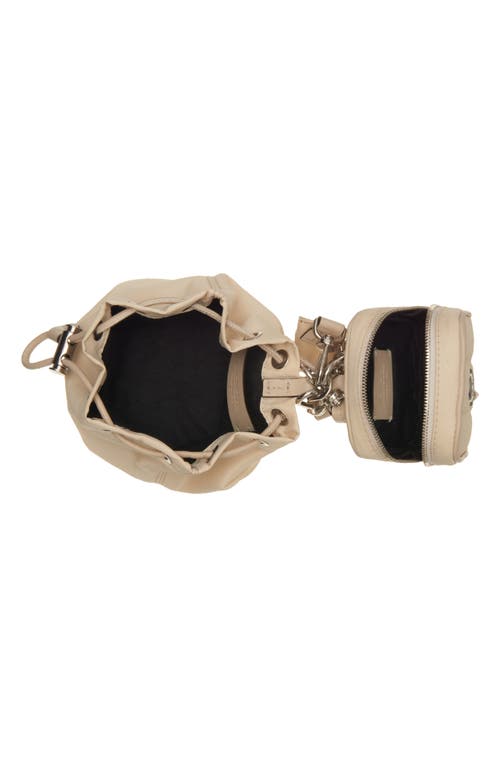 Moncler Double Pouch Top Handle Bag In White