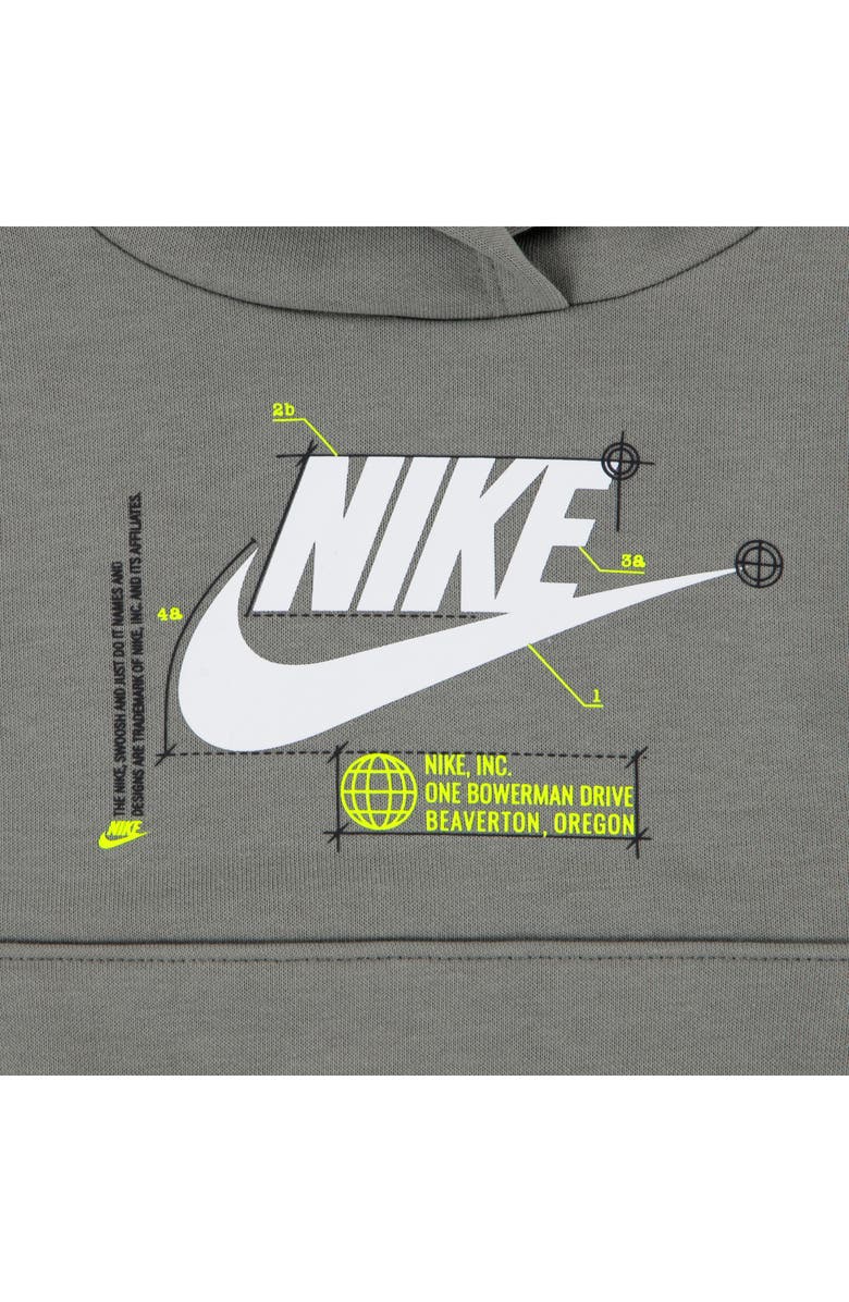 Nike Futura Hoodie & Joggers Set, Alternate, color, Dark Stone