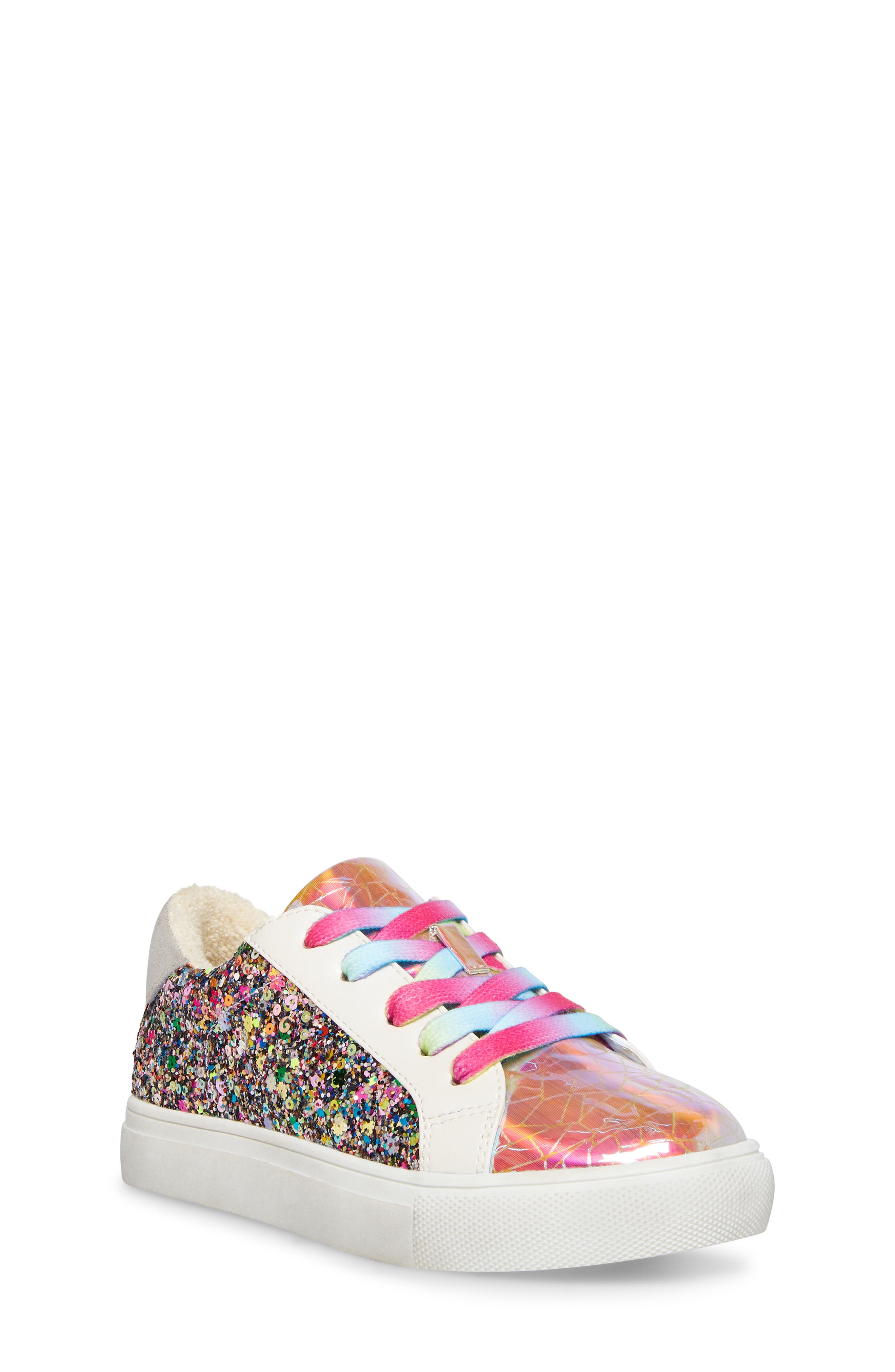 Steve Madden JRize Sequin Sneaker, Main, color, 