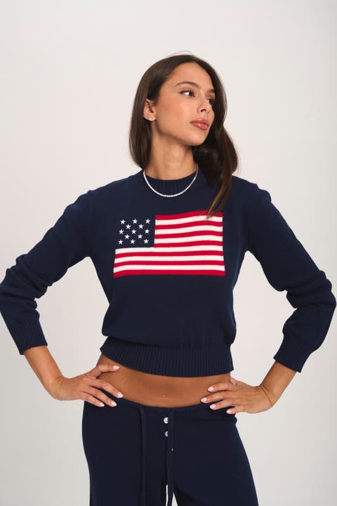 USA Cotton Knit Sweater