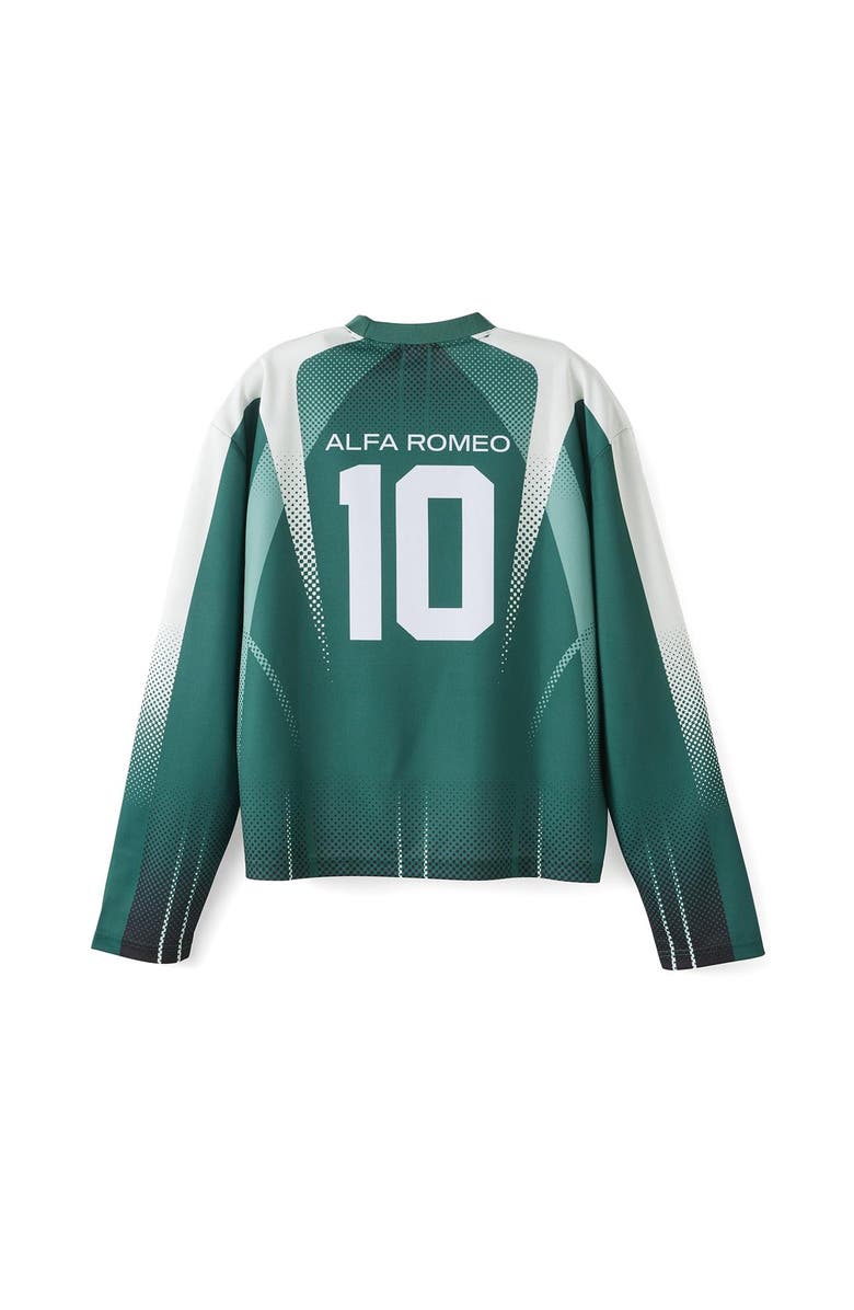 Cotton On Men's Ls Alfa Romeo Jersey, Alternate, color, Lcn Alf Evergreen  Alfa