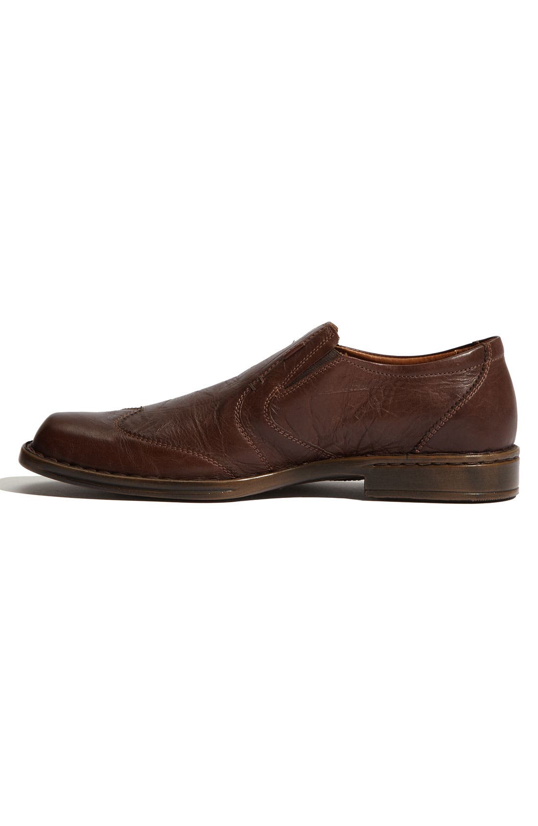 Josef Seibel 'Douglas' Venetian Loafer, Alternate, color, Marone