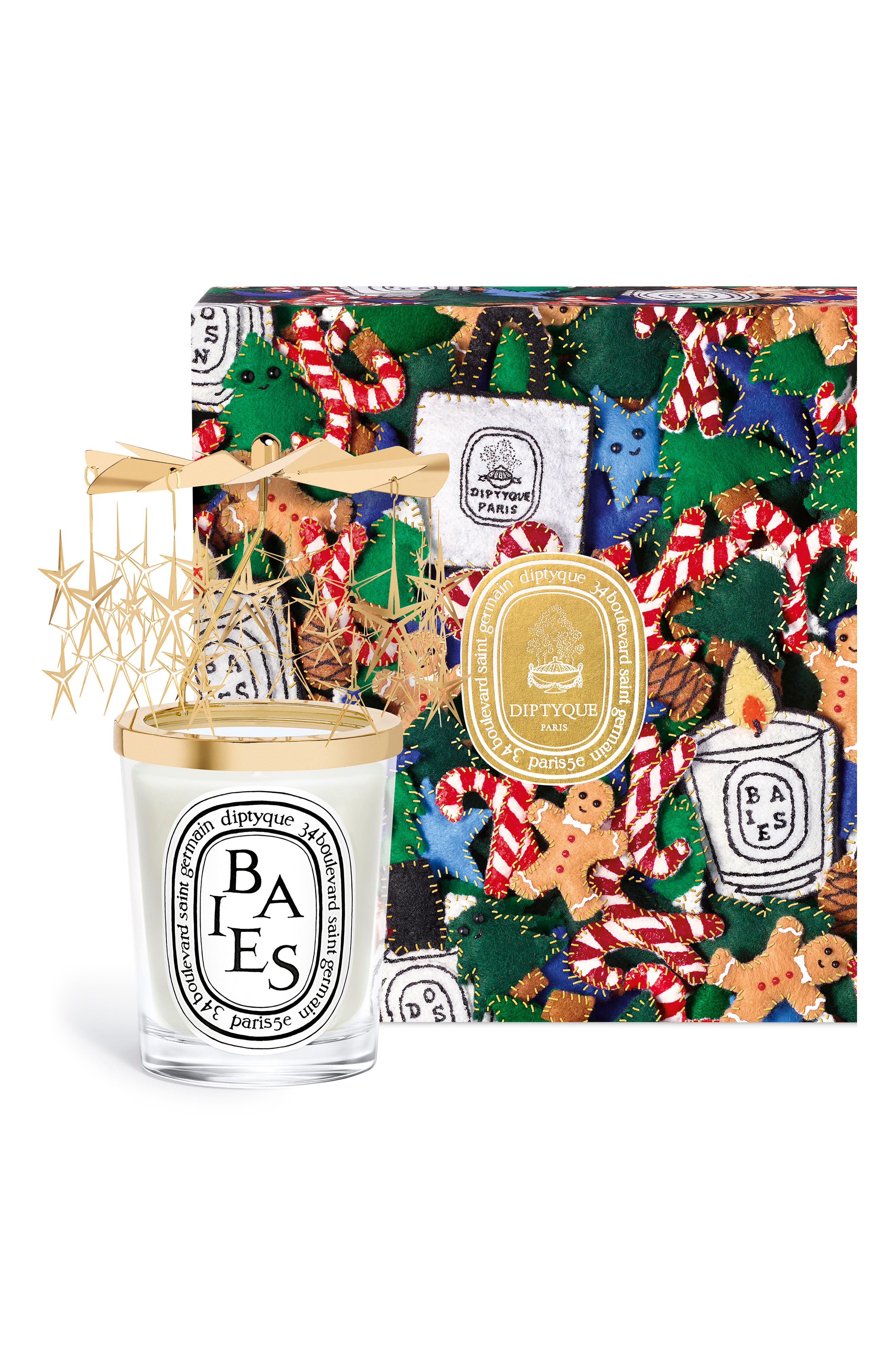 Diptyque Carousel & Baies (Berries) Classic Candle Set (Limited