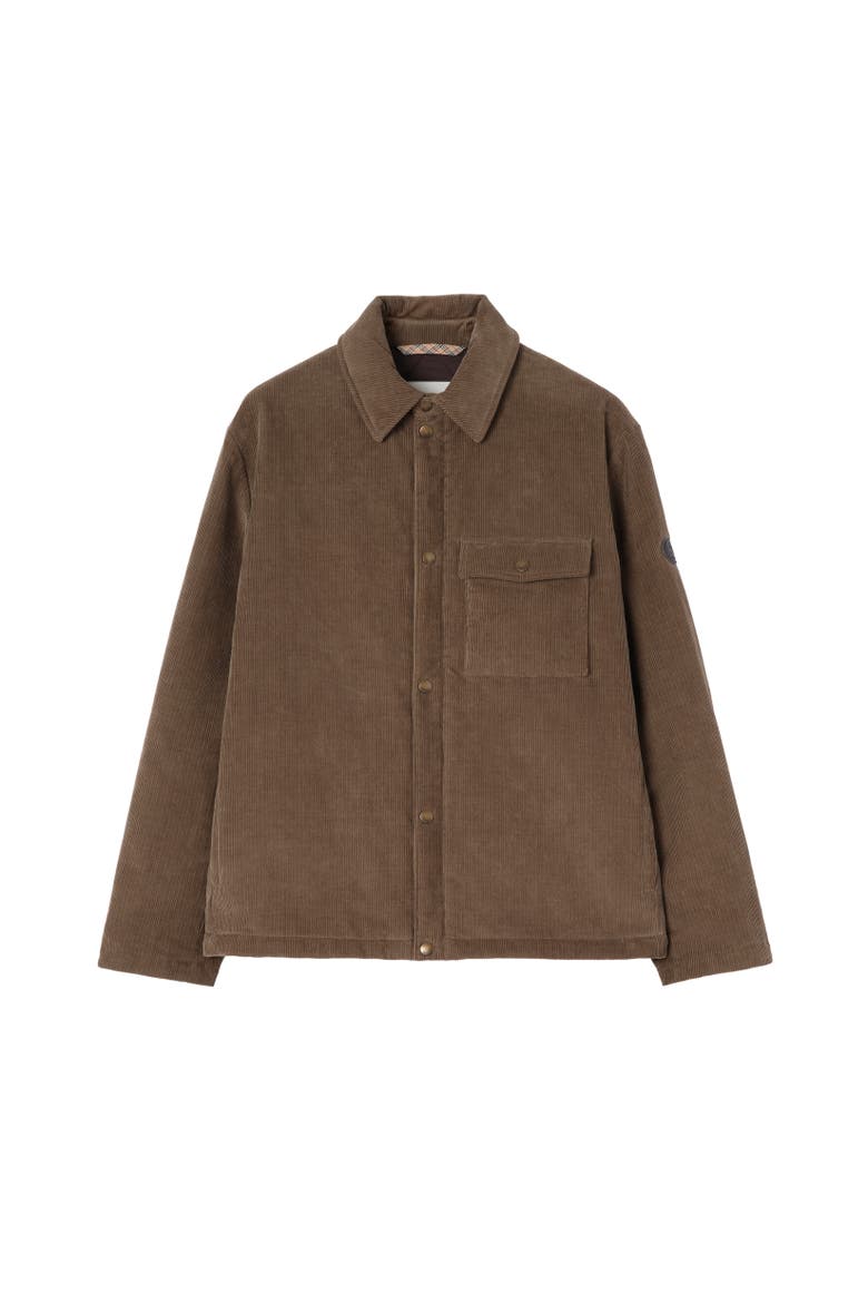 Corduroy Dalewood Overshirt, Alternate, color, Sepia brown