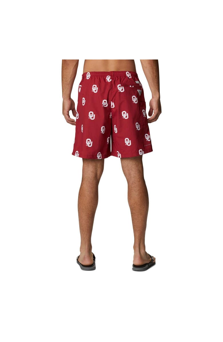 Columbia Men's Columbia Crimson Oklahoma Sooners Backcast III Printed Short, Alternate, color, Crimson