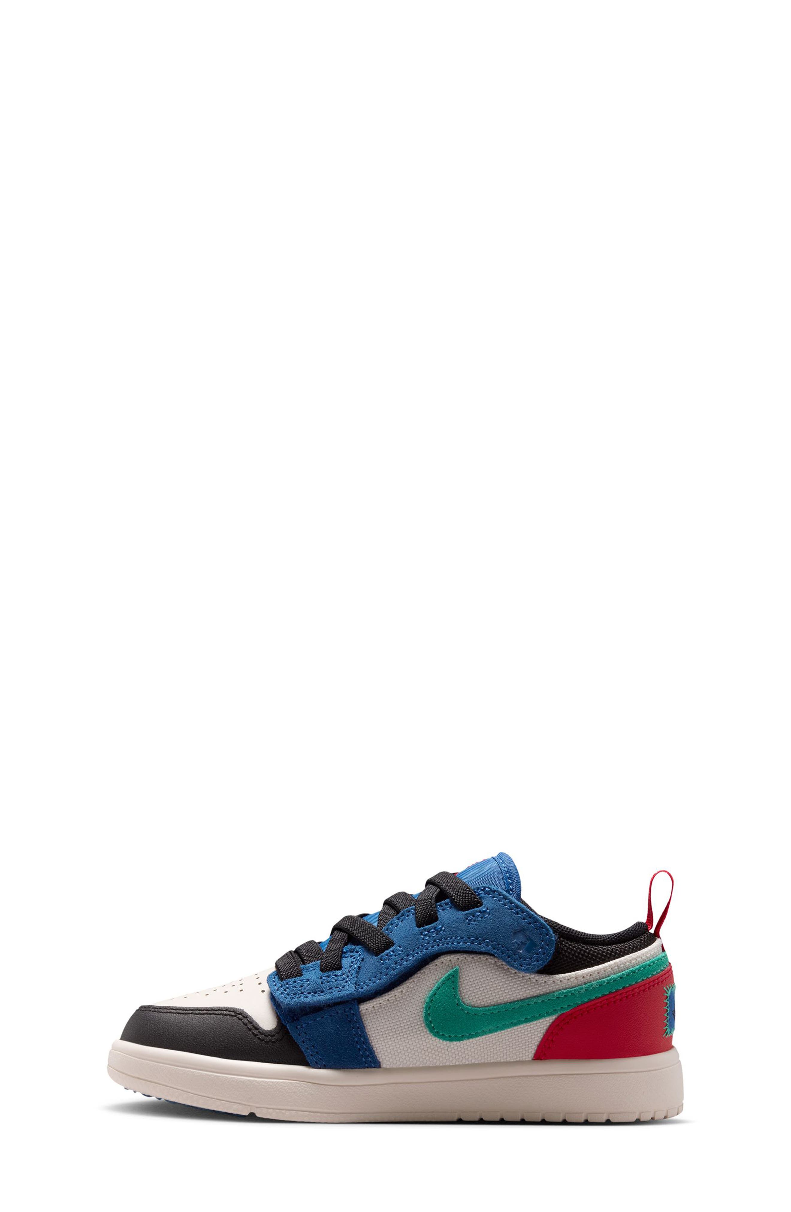 Kids' Air Jordan 1 Low Alt Sneaker, Alternate, color, 401 T BLUE/BLACK