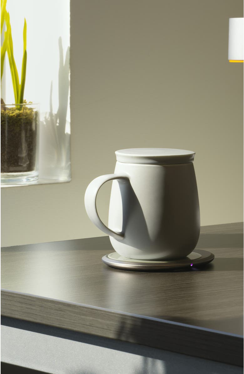 OHOM INC Ui 3 Self-heating Mug Set, Alternate, color, Soft Gray
