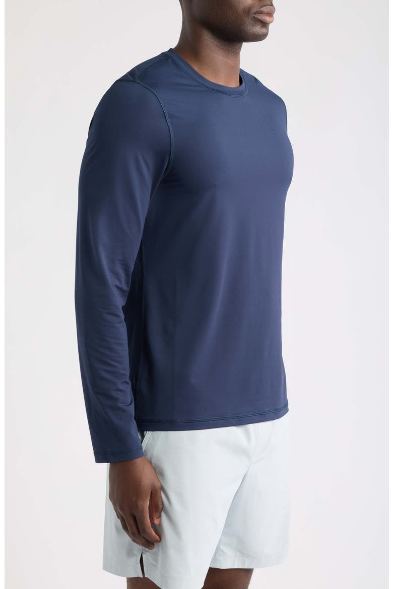 Endurance Long Sleeve T-Shirt, Alternate, color, NAVY ECLIPSE
