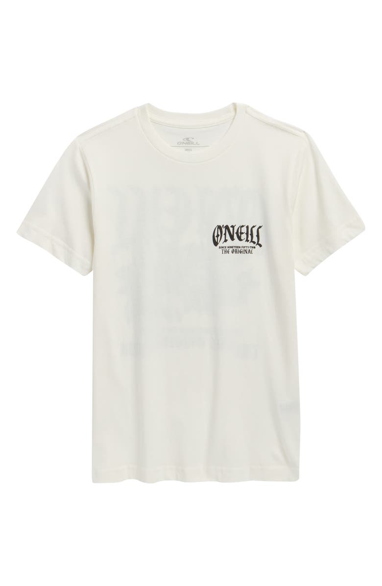 O'Neill Kids' Left Side Cotton Graphic T-Shirt, Main, color, Tofu