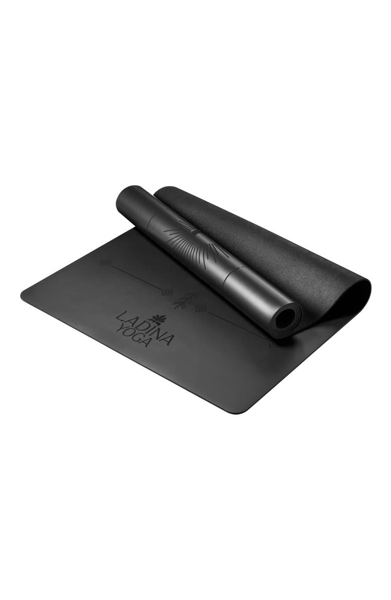 Zanatany Concepts Sustainable Yoga Mat, Alternate, color, Black