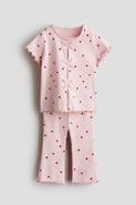 H&M 2-piece Ribbed Cotton Set