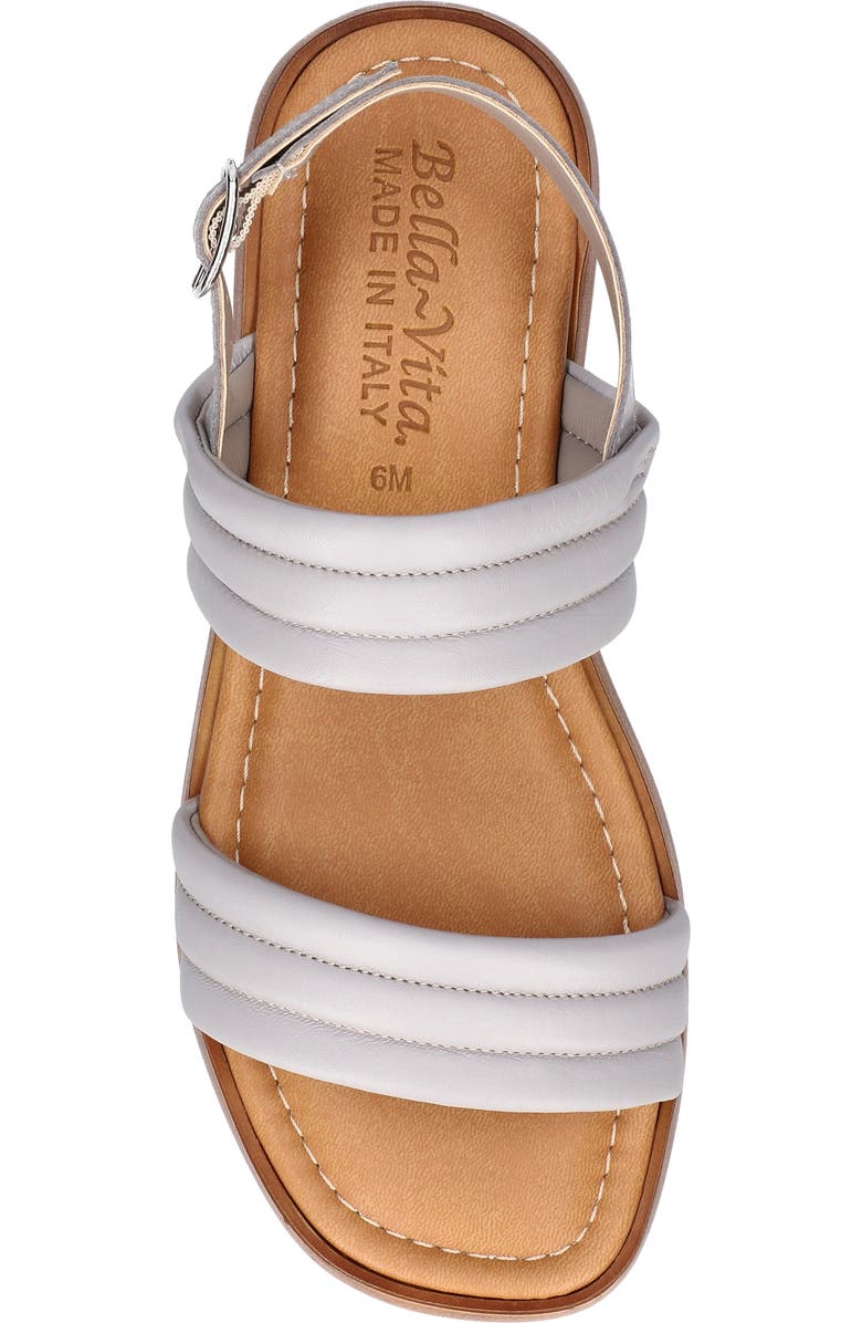 Bella Vita Ode Platform Sandal, Alternate, color, Grey Italian Leather