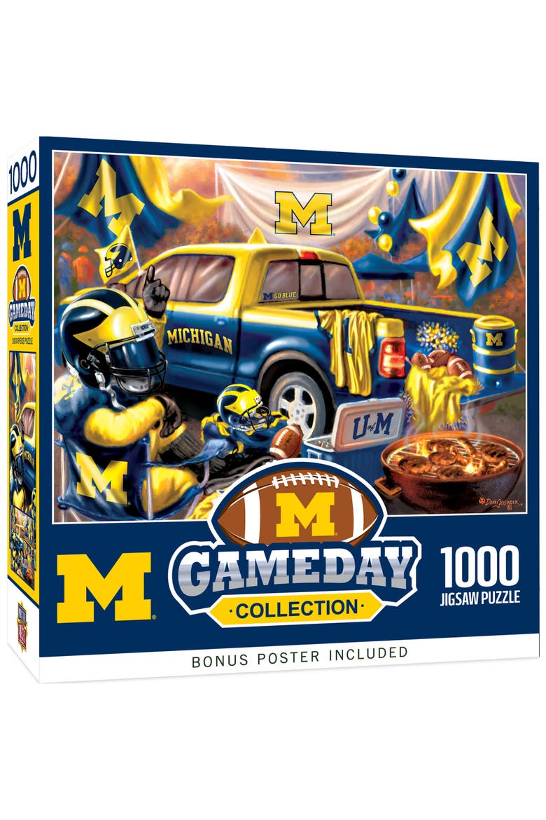 Michigan Gameday 1000 Piece Puzzle, Main, color, Multicolor